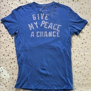 American Eagle Outfitters Blue Graphic Tee